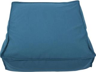 Howard Elliott Outdoor Seascape Turquoise Fabric Cushion Ottoman