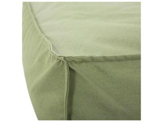 Howard Elliott Outdoor Seascape Moss Fabric Cushion Ottoman