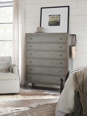 Hooker Furniture Ciao Bella 6-Drawers Gray Cedar Wood Accent Chest