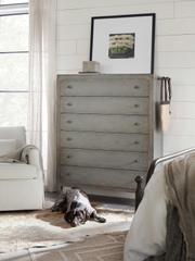 Hooker Furniture Ciao Bella 6-Drawers Gray Cedar Wood Accent Chest