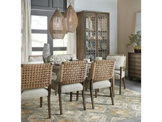 Hooker Furniture Sundance Solid Wood Beige Upholstered Side Dining Chair