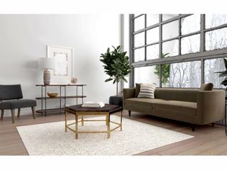 Hooker Furniture Commerce And Market Oval Dark Wood Console Table