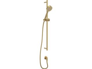 Rohl Antique Gold Handshower Set With 31" Slide Bar and Single Function Handshower