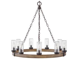 Hinkley Sawyer 9 - Light Outdoor Hanging Light