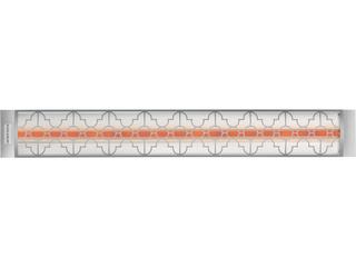Infratech Motif Single Element Stainless Steel Outdoor Patio Heater 61-1/4 Inches Wide 4000 Watt 240 Volt Mediterranean