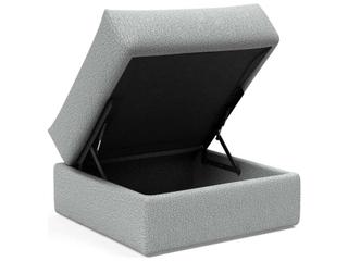 Innovation Cornila Gray Upholstered Ottoman