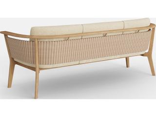 Jensen Outdoor Soleo Sofa/ Tawny Brown