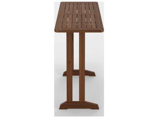 Jensen Outdoor Furniture Foundations Ipe IPEFoundations IPE 54" x 19" Rail/Counter Height Dining Table