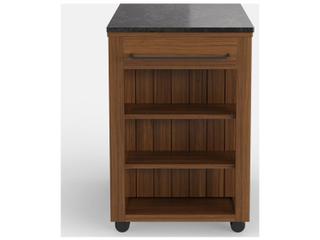 Jensen Outdoor Furniture Foundations Ipe IPEFoundations IPE Sage Serving Buffet with Quartz Top/ Shadow