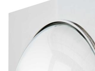 Jonathan Adler Globo Nickel Square Wall Mirror