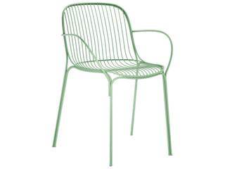 Kartell Outdoor Hiray Steel Metal Dining Chair