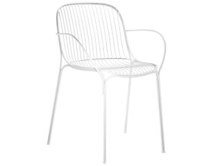 Kartell Outdoor Hiray Steel Metal Dining Chair