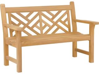 Kingsley Bate Chippendale Teak Bench