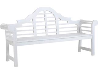 Kingsley Bate Lutyens Teak 6' Bench