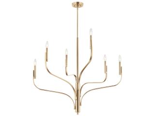 Kichler Livadia 6-Light Champagne Bronze Chandelier