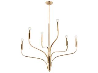 Kichler Livadia 6-Light Champagne Bronze Chandelier