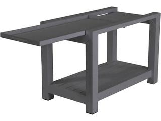 Kettler Easy Aluminum Lava Serving Trolley