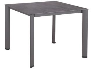 Kettler Basic Plus Sling Aluminum Gray 5 Piece Patio Dining Set in Gray