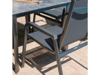 Kettler Basic Plus Grey Grey Aluminum Dining Set