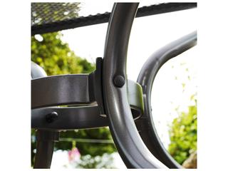 Kettler Pilano Steel Wrought Iron Gray 7 Piece Patio Dining Set