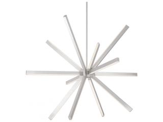 Kuzco Lighting Sirius Brushed Nickel Sputnik Chandelier