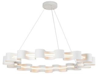 Kuzco Lighting Nami Antique White Round Chandelier