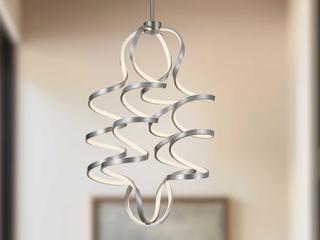 Kuzco Lighting Synergy Antique Silver Chandelier