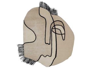 Linie Design Slanted Self Abstract Area Rug
