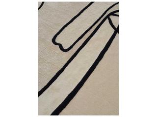 Linie Design Slanted Self Abstract Area Rug