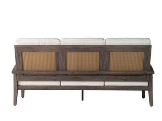 Lloyd Flanders Frontier Aluminum Patio Sofa