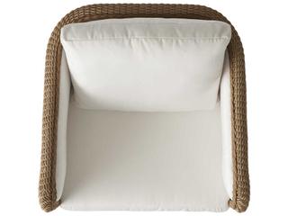 Lloyd Flanders Visions Wicker Outdoor Patio Dining Arm Chair