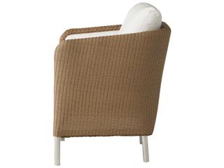 Lloyd Flanders Visions Wicker Outdoor Patio Dining Arm Chair