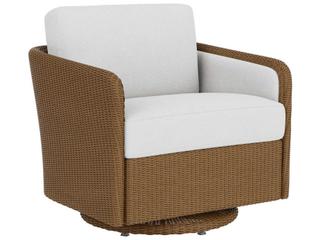 Visions Wicker Glider Swivel Patio Lounge Chair