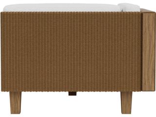 Lloyd Flanders Catalina Wicker Right Arm Outdoor Patio Chaise Lounge