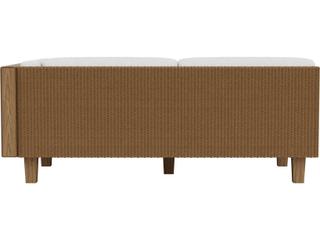 Lloyd Flanders Catalina Wicker Left Arm Settee