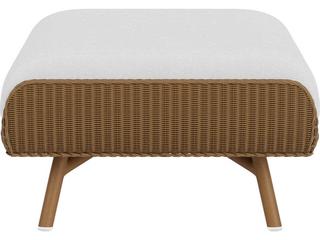 Lloyd Flanders Essence Wicker Outdoor Patio Ottoman
