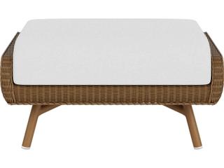 Lloyd Flanders Essence Wicker Outdoor Patio Ottoman