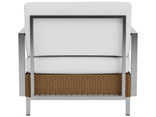 Lloyd Flanders Elements Steel Wicker Patio Lounge Chair