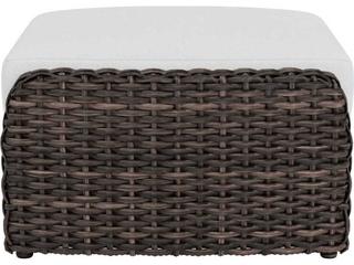 Lloyd Flanders Largo Wicker Outdoor Patio Ottoman