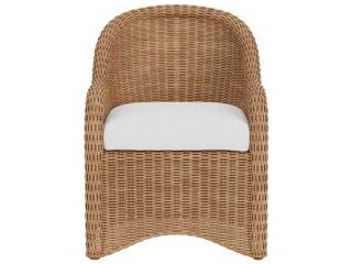 Lloyd Flanders Tobago Wicker Patio Dining Arm Chair