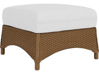Mandalay Wicker Outdoor Patio Ottoman