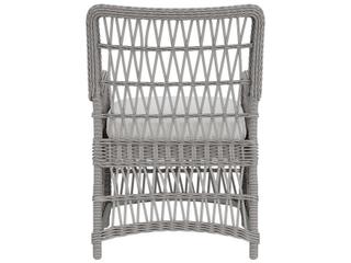 Lloyd Flanders Mackinac Wicker Patio Dining Arm Chair