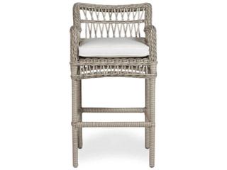Lloyd Flanders Mackinac Wicker Outdoor Bar Stool