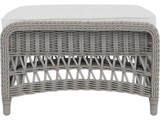Lloyd Flanders Mackinac Wicker Outdoor Patio Ottoman