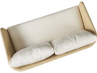Lloyd Flanders Verona Wheat Textilene Wicker Outdoor Loveseat