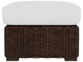 Lloyd Flanders Mesa Wicker Patio Ottoman