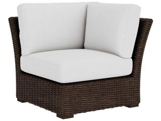 Mesa Wicker Corner Outdoor Patio Lounge Chair