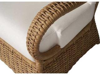 Lloyd Flanders Magnolia Wicker Patio Lounge Chair