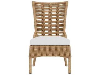 Lloyd Flanders Magnolia Wicker Outdoor Patio Dining Side Chair