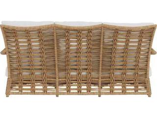 Lloyd Flanders Magnolia Wicker Outdoor Patio Sofa